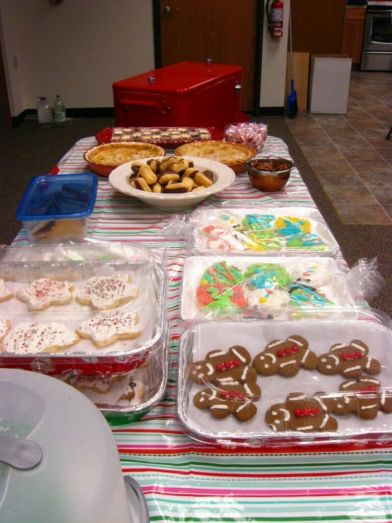 Christmas Cookes on a Table