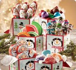Snowman Candy Boxes
