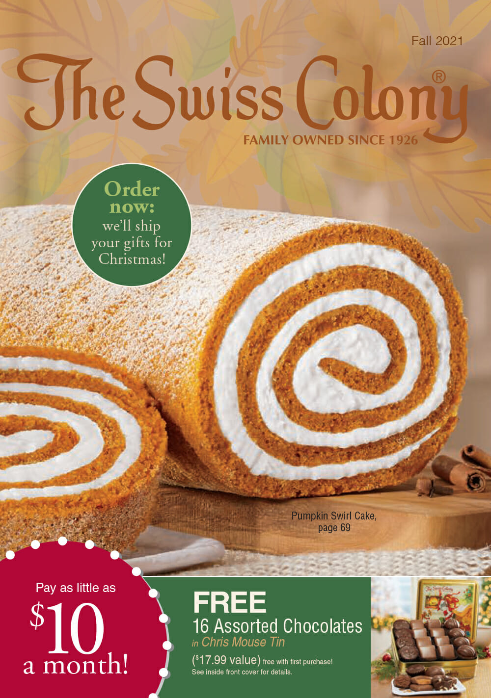 The Swiss Colony Fall Catalog. Sign Up Now!